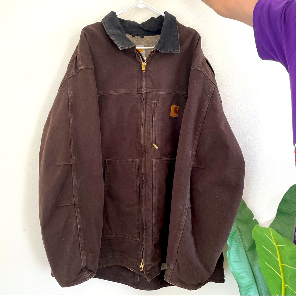 Men’s Heavy Duty Fleece Lined Carhartt Jacket